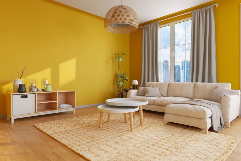 These Outdated Wall Colors Are Still In Homes But Need To Go ASAP - Decor Hint Mustard Yellow Catastrophes