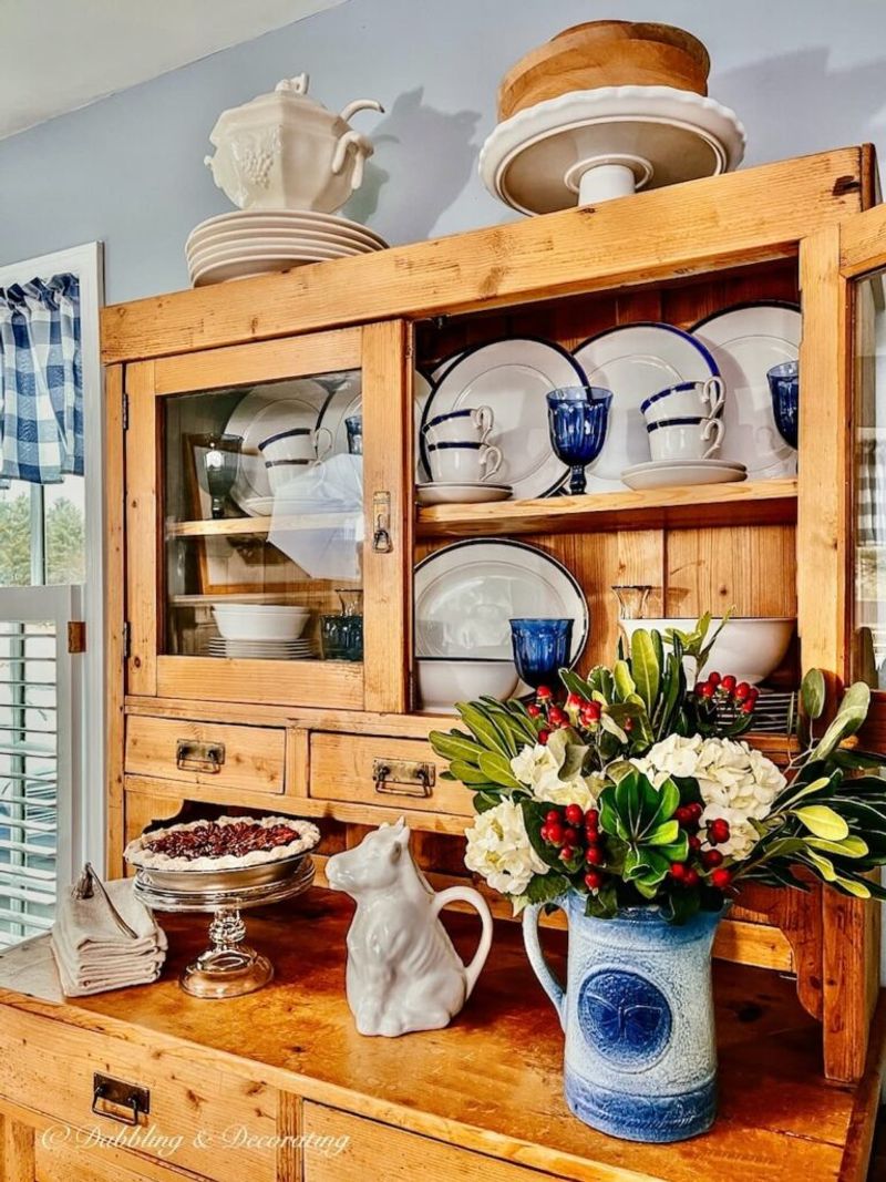 Don't Ditch These 37 Things You'll Miss Them More Than You Think - Decor Hint Old-school Dining Hutch