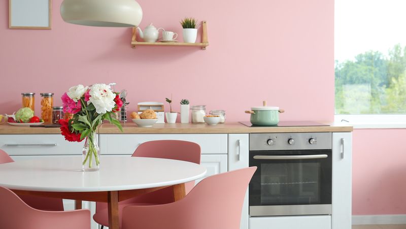 Ready For A Change 20 Kitchen Shades That Outshine Green Next Year - Decor Hint Coral Blush