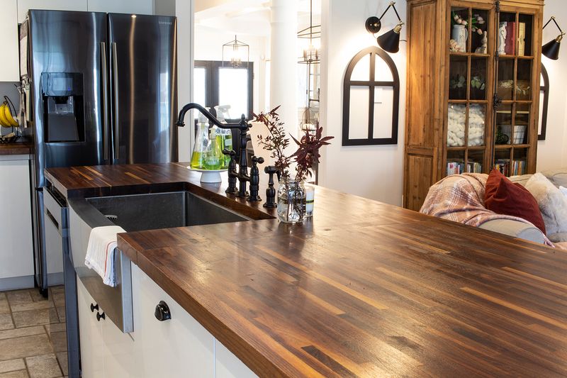 22 Charming Kitchen Ideas That Have Never Gone Out Of Style In America - Decor Hint Butcher Block Countertops That Tell Stories