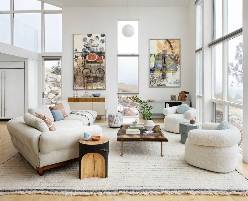 20 Modern Living Room Ideas That Feel At The Cutting Edge Of Design, Yet Still Soft And Inviting - Decor Hint Handcrafted Elements Add Soul to Sleek Spaces