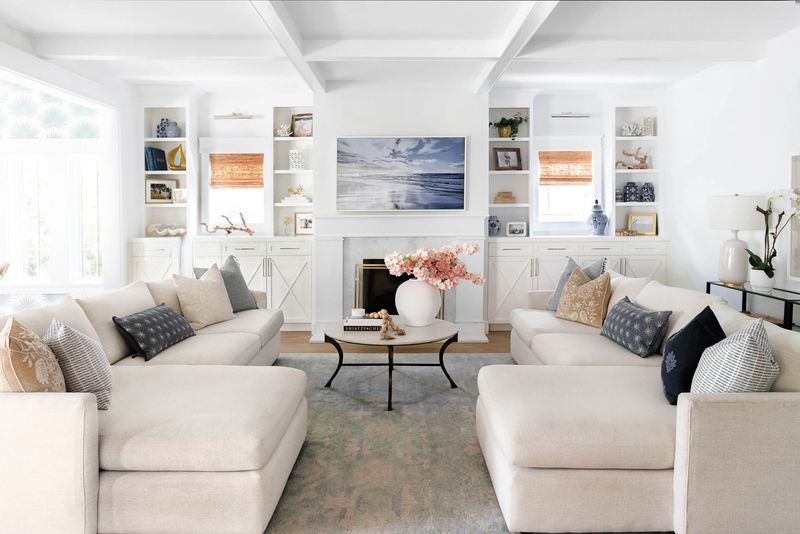 Textured accent walls