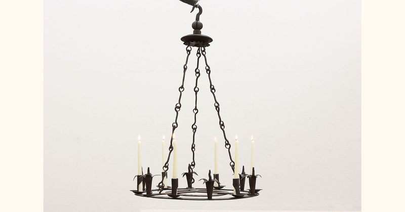10 Lasting Decorating Trends That Bring Rustic Charm To Mississippi Homes - Decor Hint Wrought Iron Fixtures