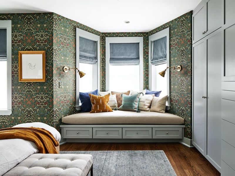 Custom Built-In Reading Nook