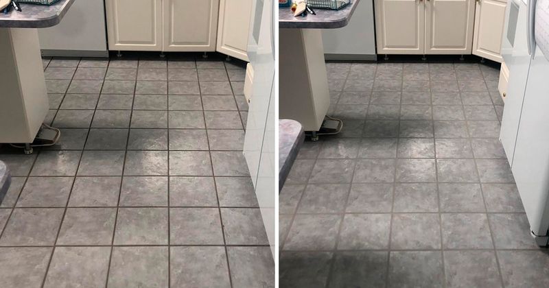 Worn or Stained Flooring
