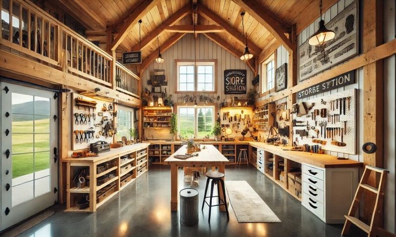 17 Reasons Why A Barndominium Makes A Great Home - Decor Hint Versatile Workshop Space
