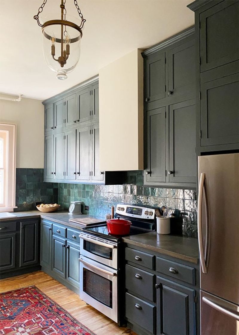 22 Design Moves New Yorkers Use To Modernize Wood Cabinets Before Painting - Decor Hint Adding Shaker-Style Panels