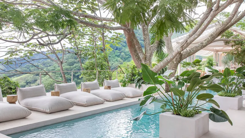 37 Stylish Poolside Designs That Make Everyday Feel Like Vacation - Decor Hint Poolside Meditation Platform