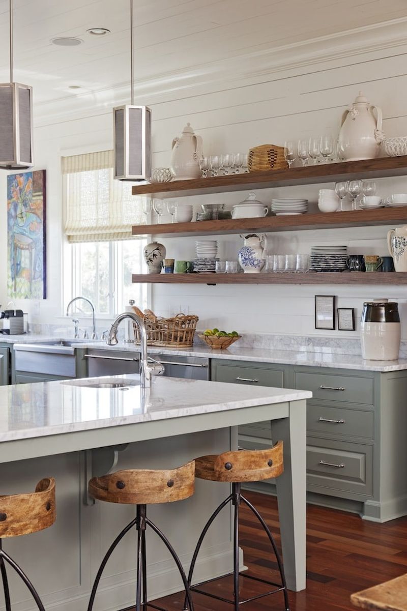 21 Interior Design Trends Designers Are Ready To Leave Behind In 2025 - Decor Hint Too Much Open Shelving