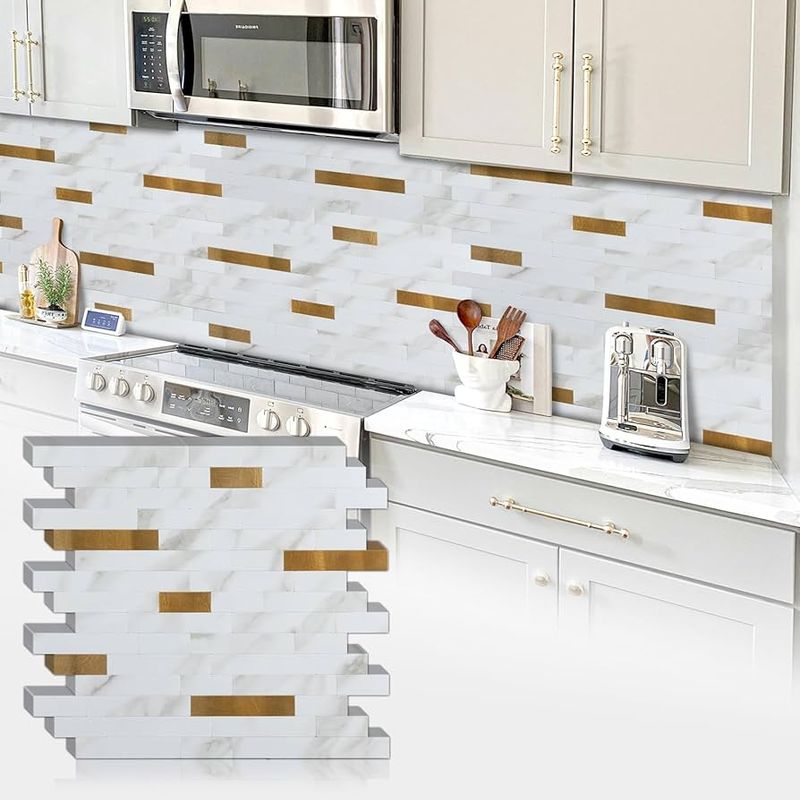 The 12 Ultimate DIY Home Decor Guide For 2025 - Decor Hint Peel-and-Stick Backsplash Tiles