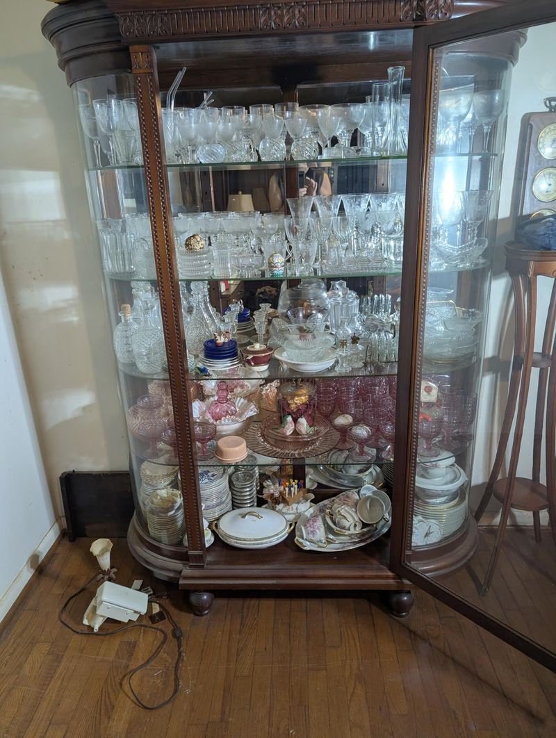 17 House Items Boomers Should Give Up Already (Plus 4 They Should Never Have Had) - Decor Hint China Cabinets Stuffed with Collectibles