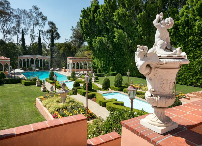 Step Inside Hearst Castle In California's Coastal Hills - Decor Hint Garden Terraces