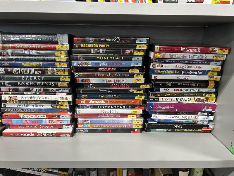 10 Items In Your Home That Are Worth Less Than You Would Think And 9 That Are Practically Worthless - Decor Hint DVD collections filling entertainment centers