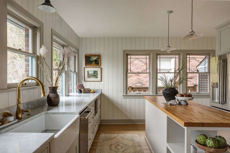 10 Ways Country Style Is Reinventing The Kitchen Scene In 2025 And 8 Additional Ideas You'll Fall For - Decor Hint Butcher Block Countertops Paired With Stone