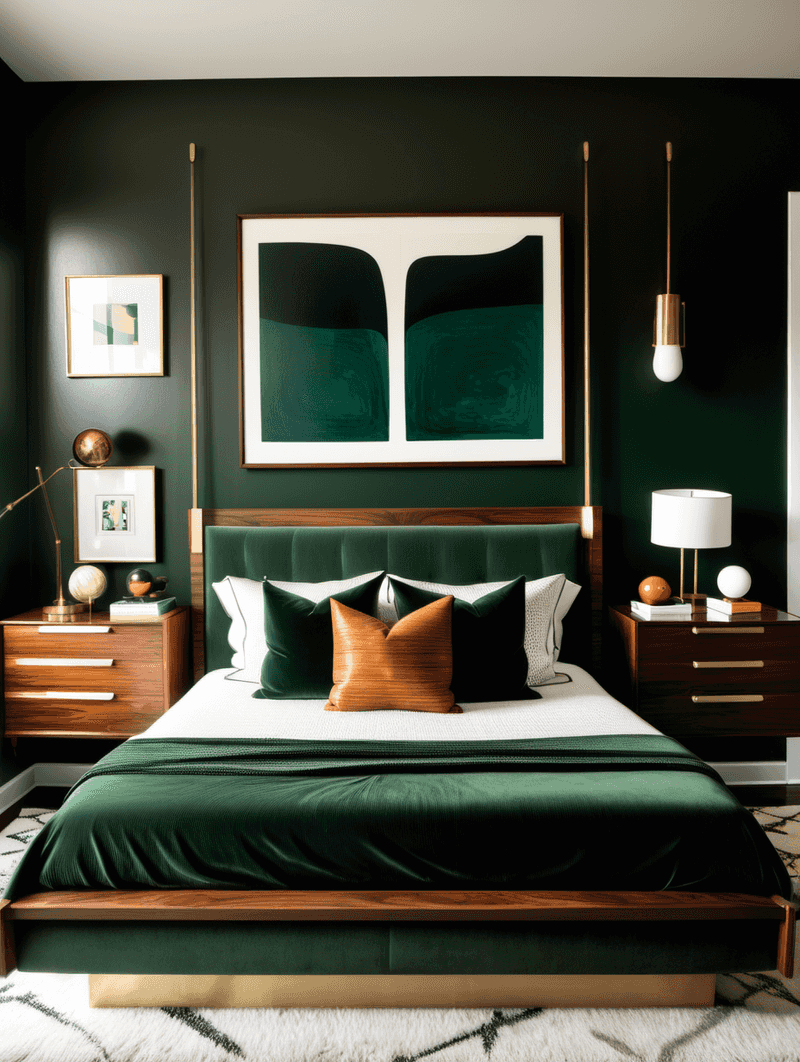 Upgrade Your Space 20 Budget-Friendly Ways To Add Luxury At Home - Decor Hint Paint an Accent Wall in a Rich Color