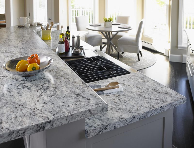 12 Decor Choices Designers Say Cheapen Georgia Kitchens, And How To Fix Them - Decor Hint Fake Granite Or Laminate Countertops