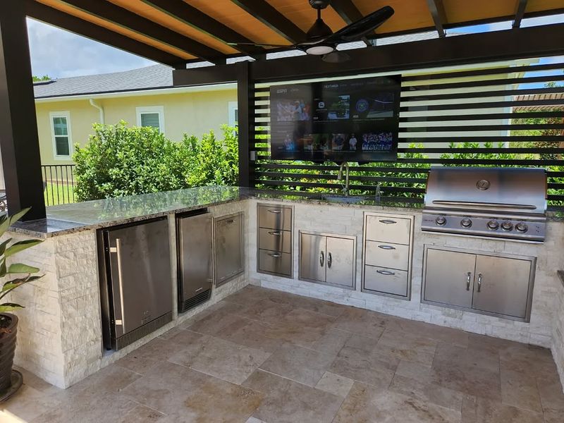Florida Homeowners' Favorite Summer Upgrade Projects - Decor Hint Outdoor Kitchen Installations