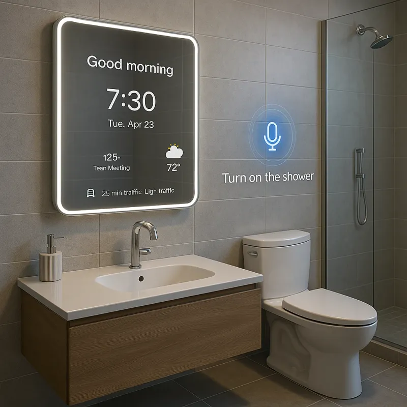 6 Smart Home Trends Shaping 2025 - Decor Hint Health-Integrated Bathrooms and Bedrooms