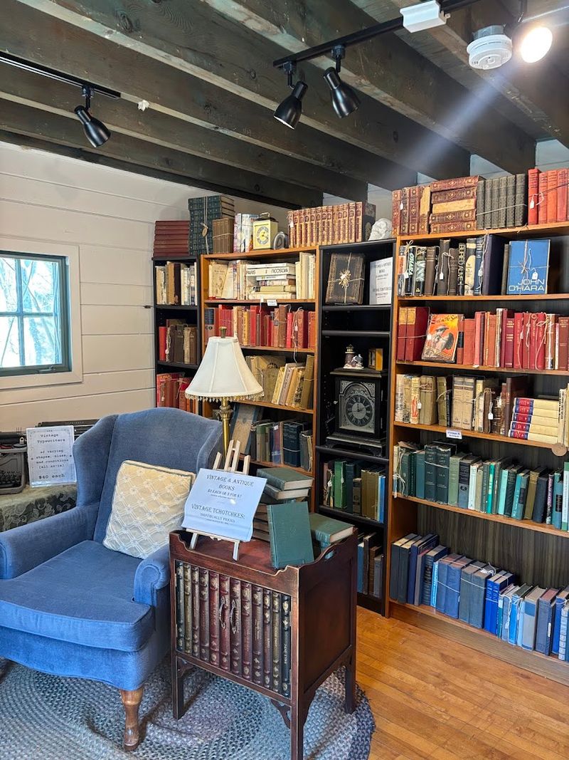 Inside the shelves packed with history sci-fi and classic literature