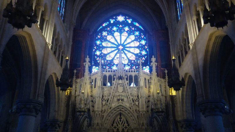 The stained glass, rose window, and organ that leave visitors speechless