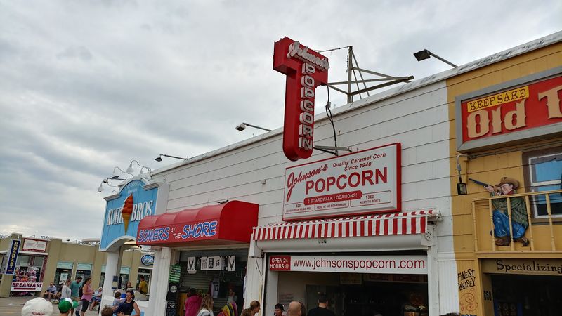 Johnson&rsquo;s caramel popcorn in Ocean City