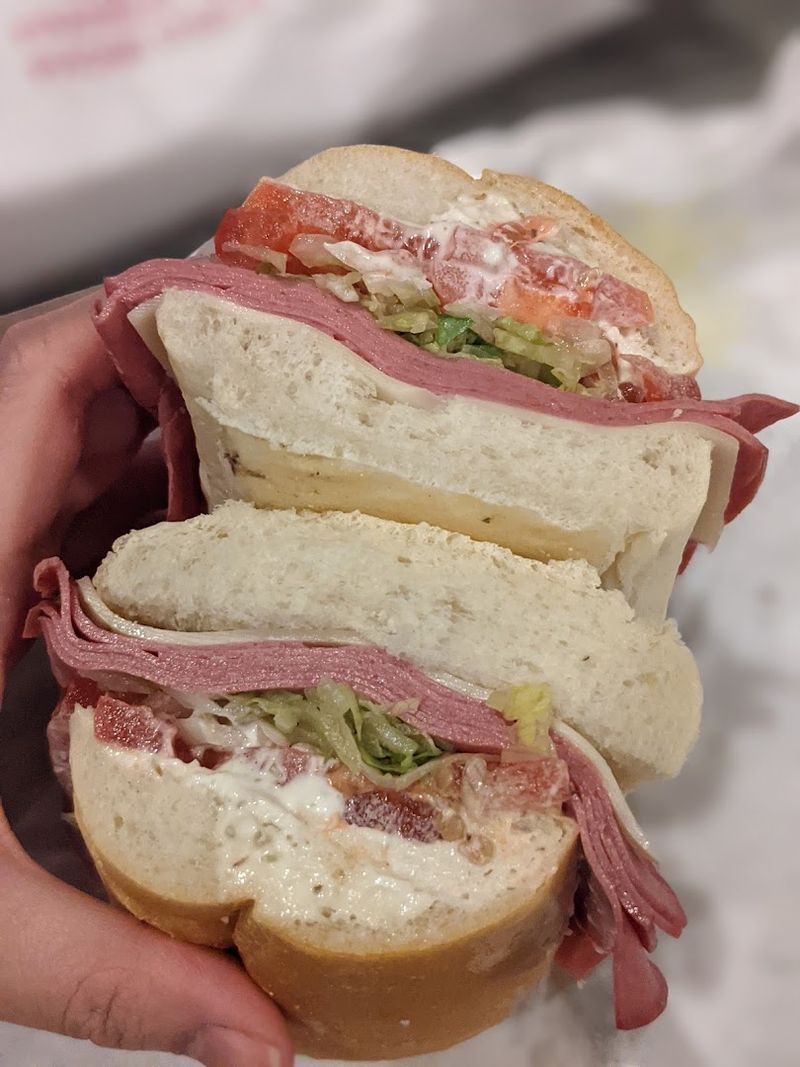 A Jersey Sub Done With Lettuce, Tomato, Oil, Vinegar, And No Fuss