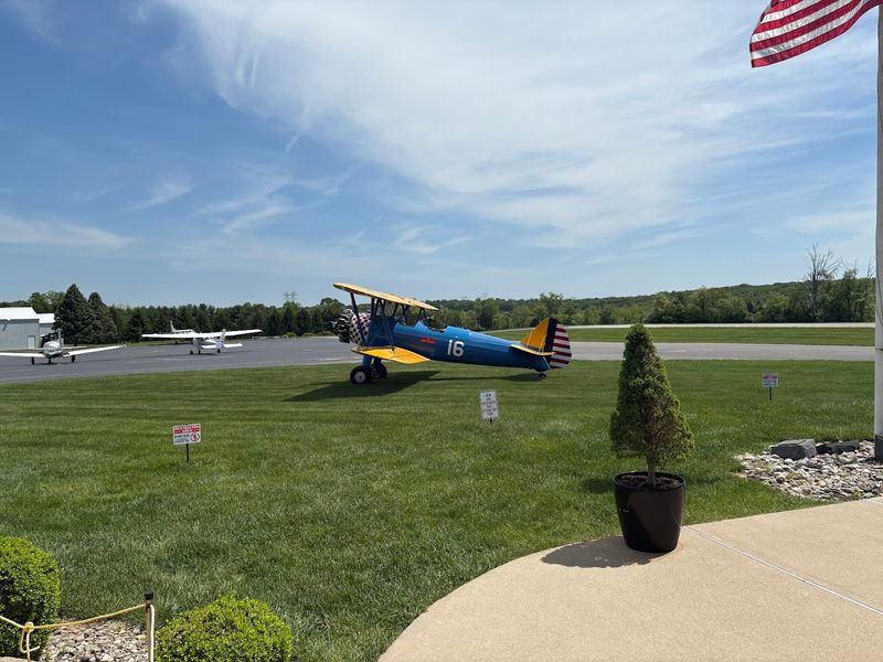 Watching Small Planes Taxi Past Your Table Never Gets Old