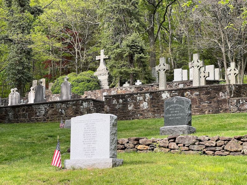 The Quiet Beauty of the Church Grounds and Cemetery
