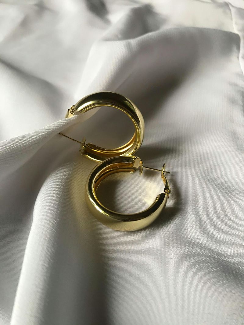 Gold Hoop Earrings