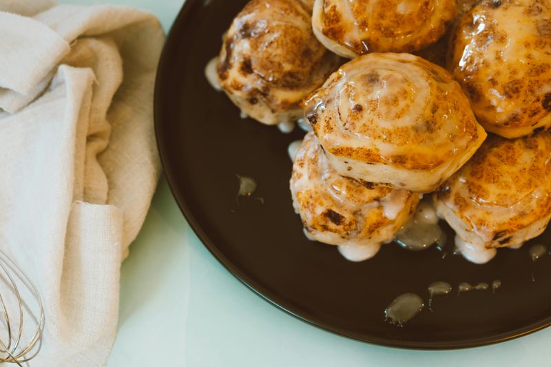 Cinnamon Roll Bake with Morning Aroma
