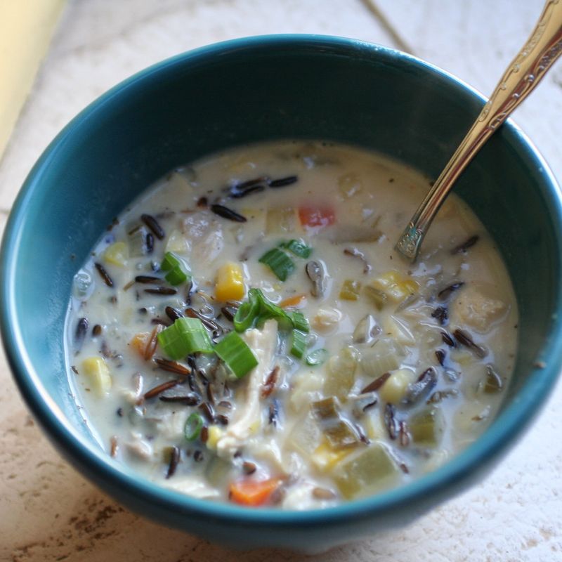 Comforting Chicken & Wild Rice Soup
