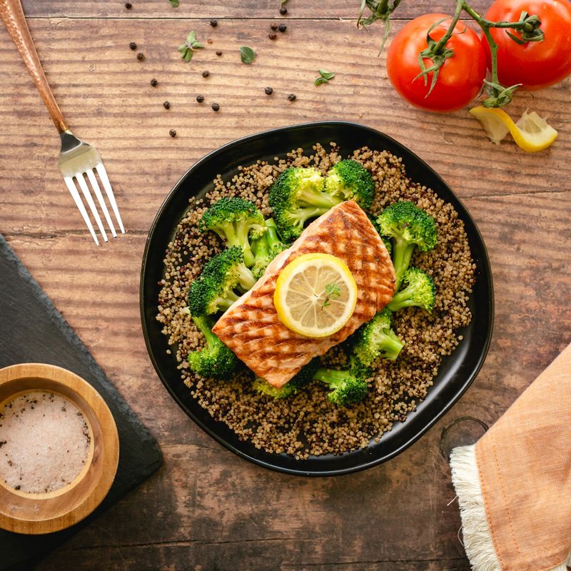 Salmon & Brown Rice Bowl