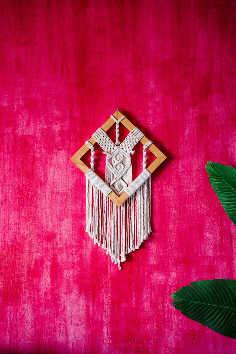 Textured Macramé Hanging