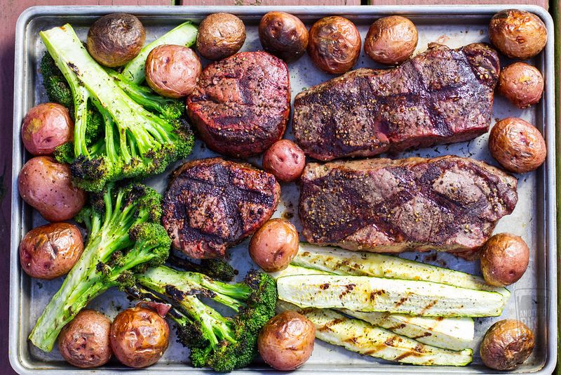 Steak & Veggie Sheet Pan