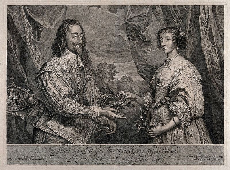 King Charles I and Queen Henrietta Maria