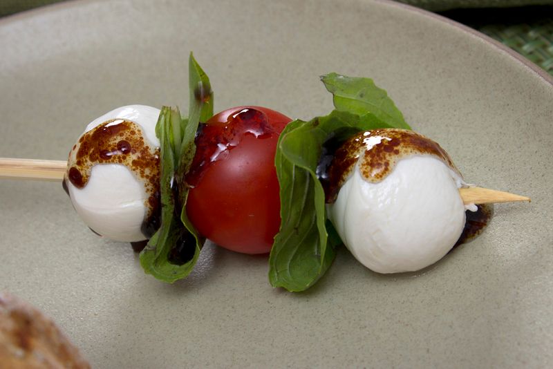 Caprese Skewers with a Twist