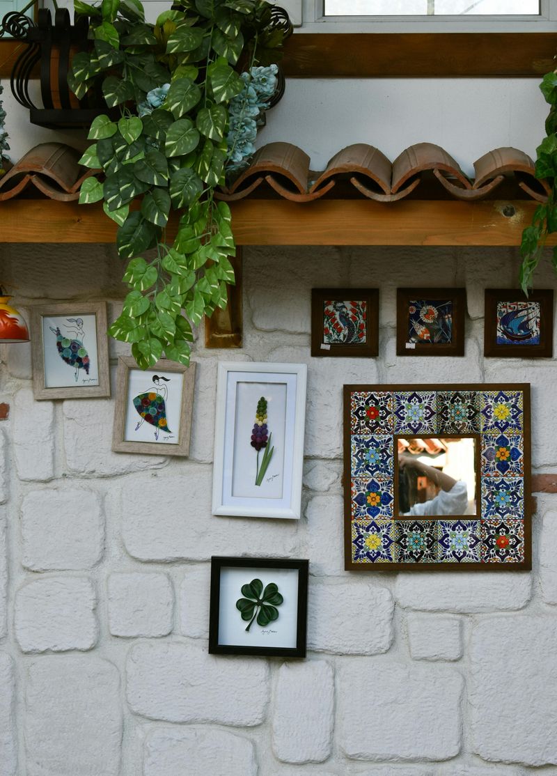 Corner Gallery Wall Cluster
