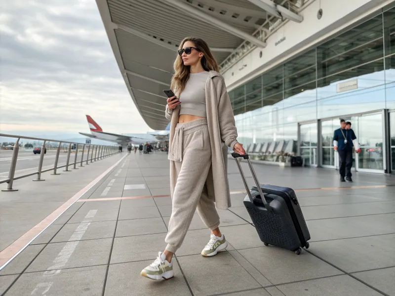 Coordinated Comfort: Matching Loungewear Set