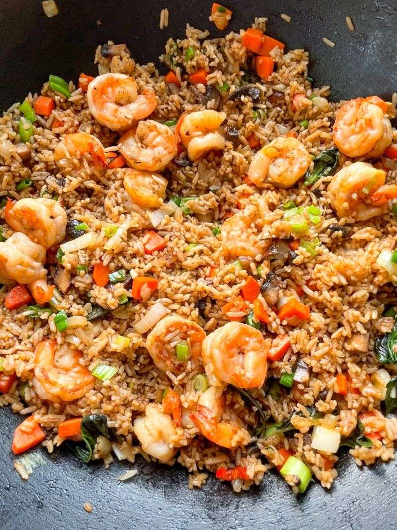 Shrimp & Edamame Stir-Fry