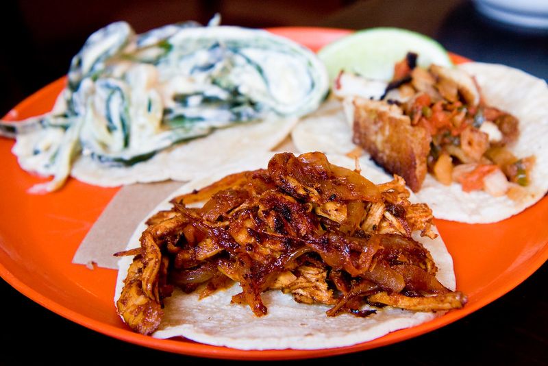 Zesty Shredded Chicken Tacos