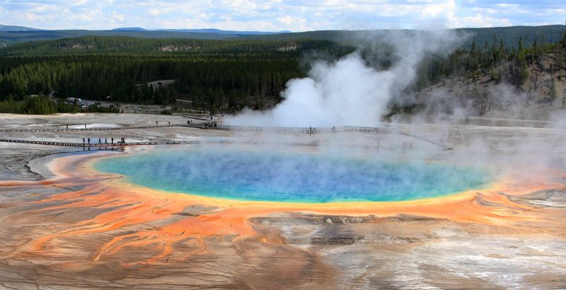 Geothermal Wonders at Yellowstone National Park