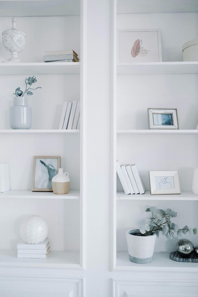 Showcase with Open Shelving