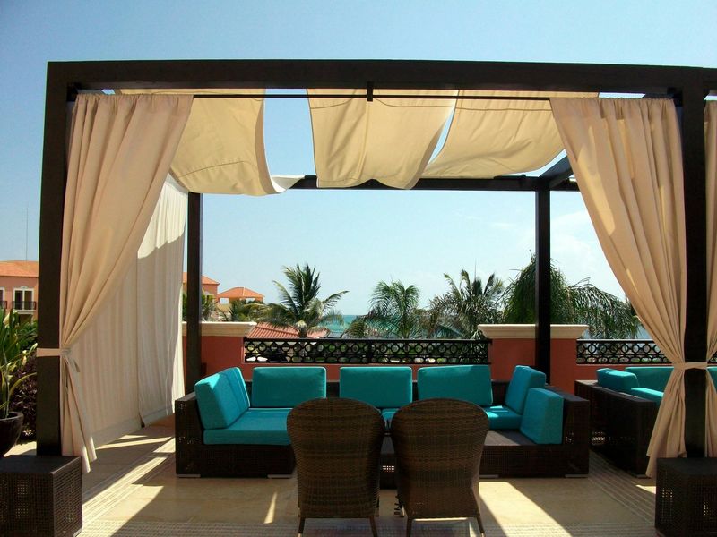 Install a Misting System or Shade Sail