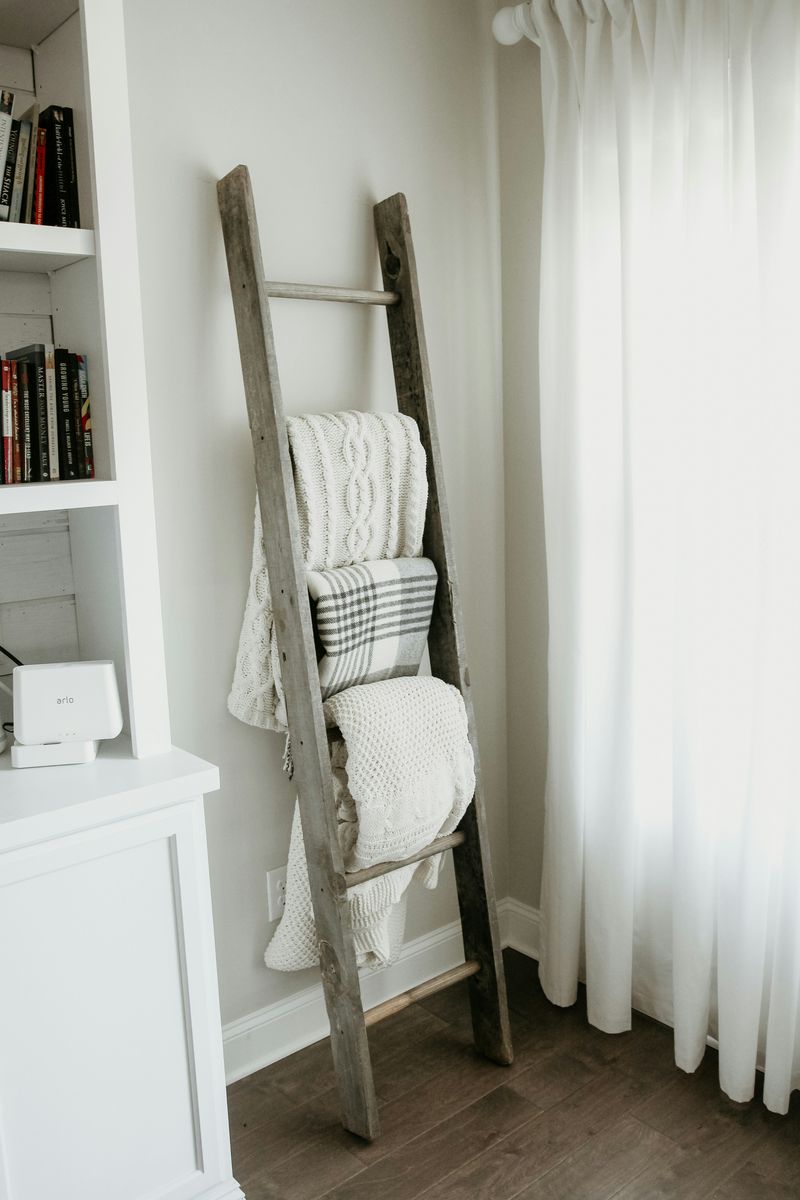 Rustic Ladder Display