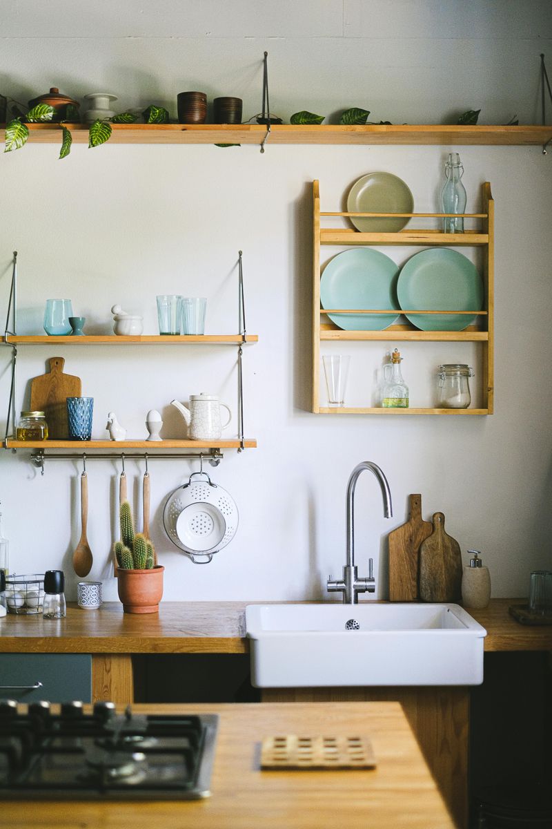 Embrace the Charm of Open Shelving