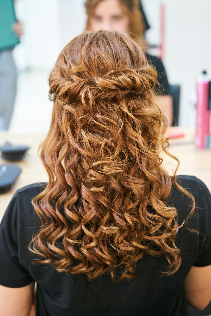 Half-Up Twisted Crown