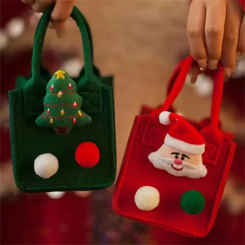 Felt Santa Gift Bags