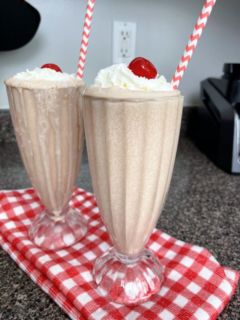 Chocolate Malt Milkshake