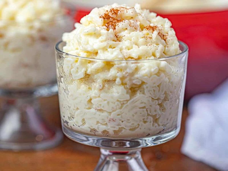 Rice Pudding with Cinnamon