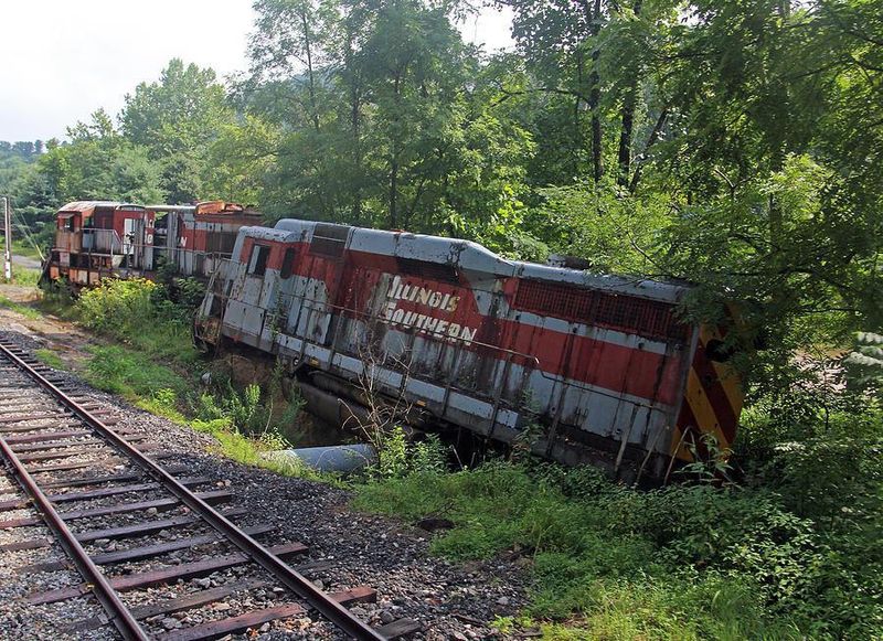 The “Fugitive” Train Wreck (Sylva)